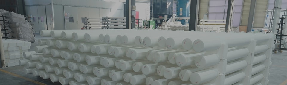 Ceramic fiber filter tubes in Saitu factory