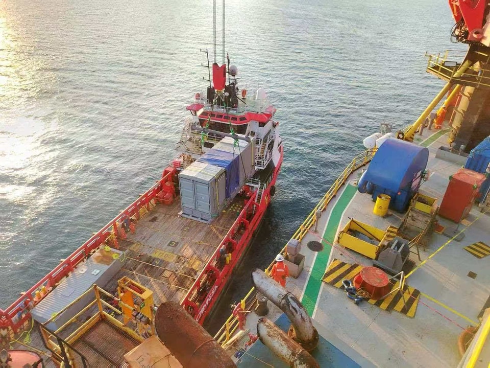 Vessels at sea supplied with VantekPower generator sets
