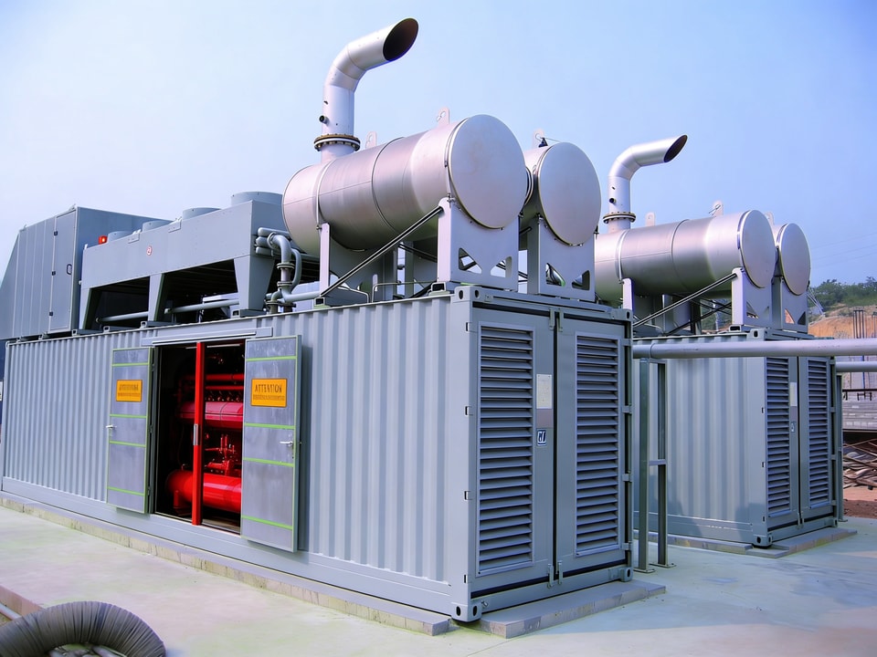 VantekPower containerized generator sets ready for delivery