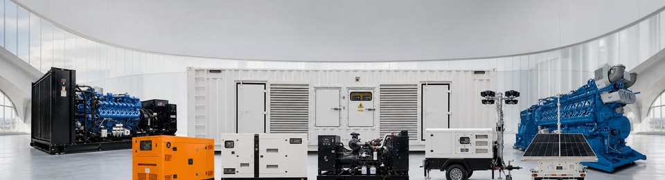 VantekPower industrial generator product range