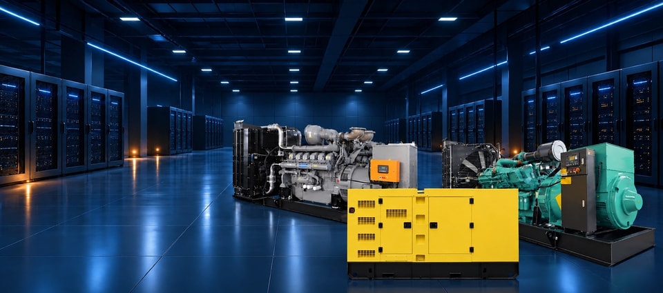 VANTEK POWER generator systems for data center power infrastructure