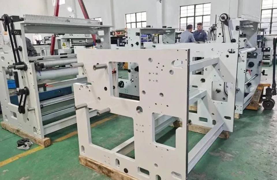 Converting line frames being assembled in the GPPE workshop