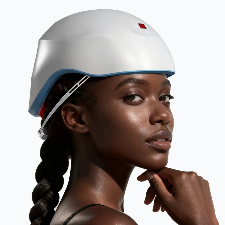 Casque/capuchon de croissance capillaire à lumière rouge laser efficace 850 nm proche infrarouge et 655 nm