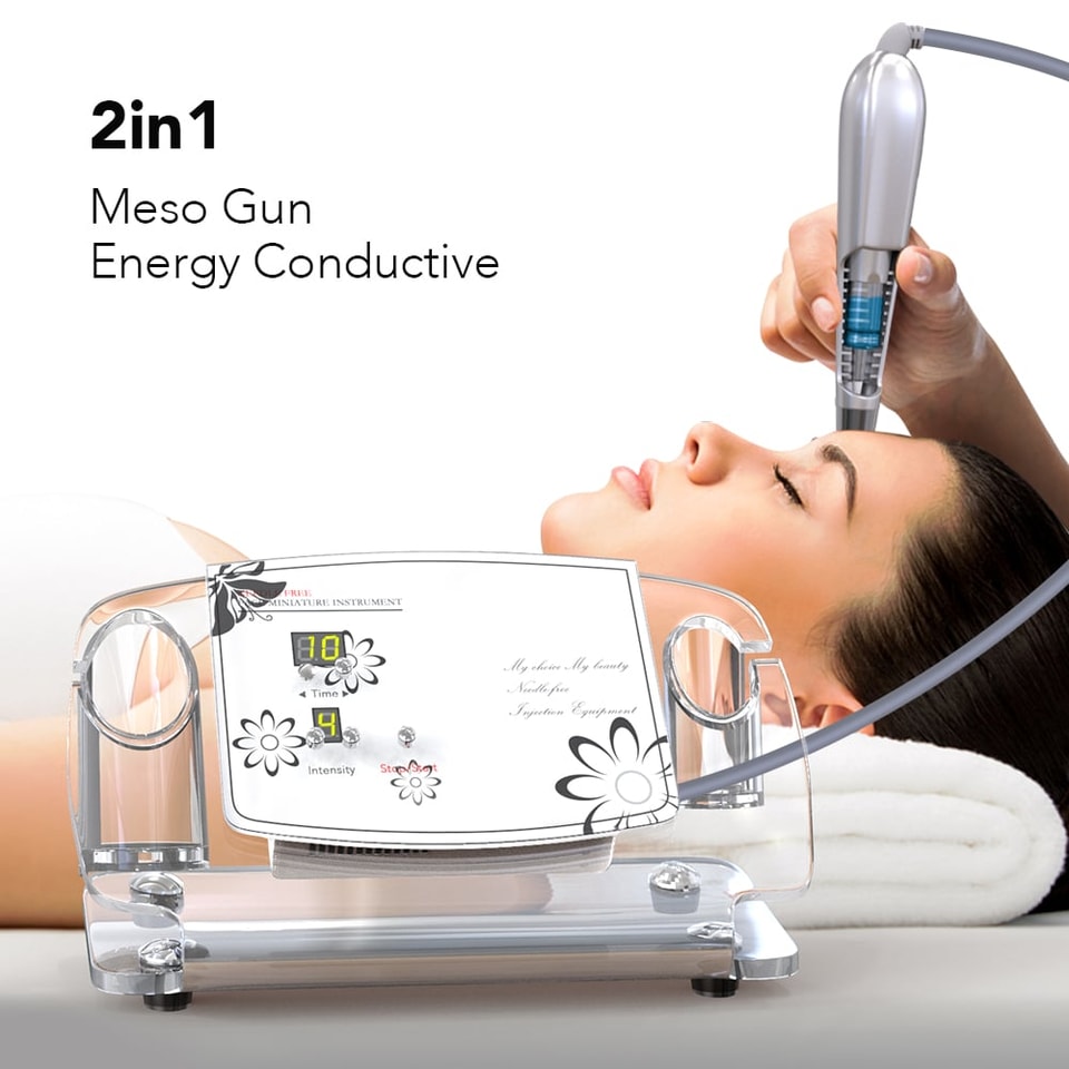 Electroporation Mesotherapy Needle-Free Injection Beauty Machine