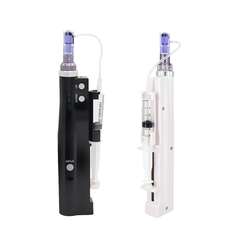 Powerful Microneedle Device Injection Derma Pen 12 Nano Tips Facial Machine