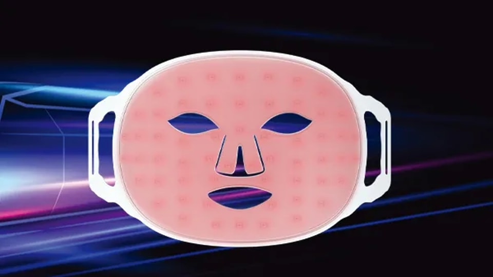2022 - Bendable Silicone LED Facial Mask