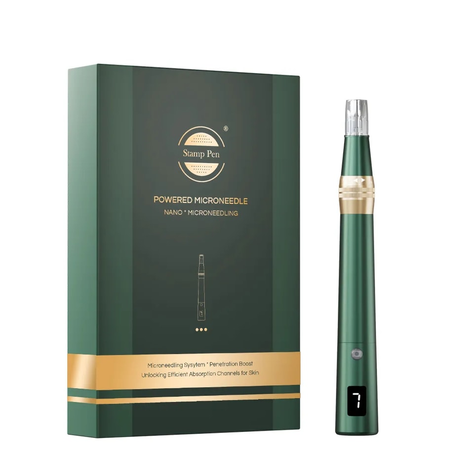 Minimalist Design Anti Aging Powered MicroNeedle Beauty Derma Pen For Home And Medical Use