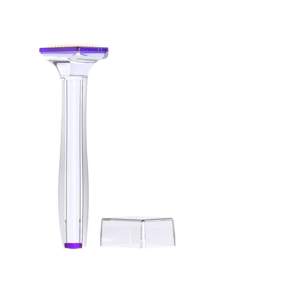 Premium Titanium Single Needles Golden Derma Stamp Roller 0.2mm For Facial