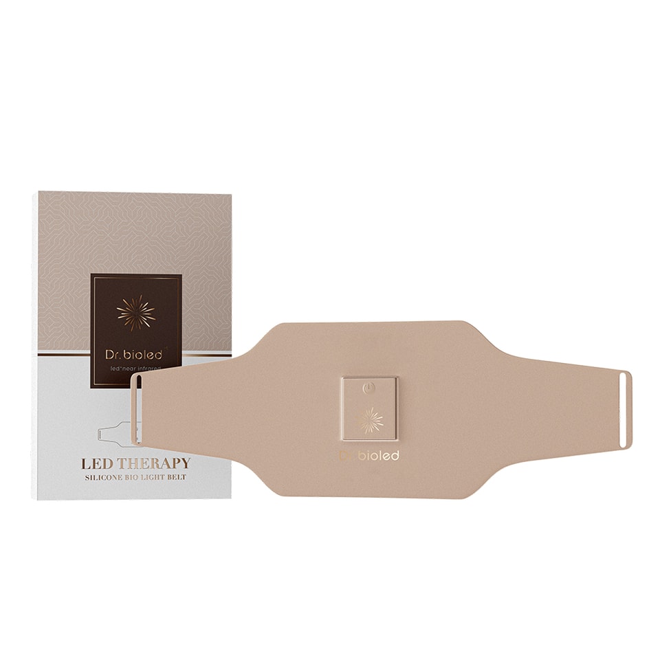 Dr.bioled Silicone Near Infrared 7 LED Lights Therapy Body Belt Waterproof PDT Machine