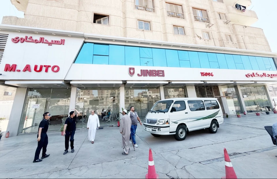 JINBEI acelera su proyecto CKD en Egipto