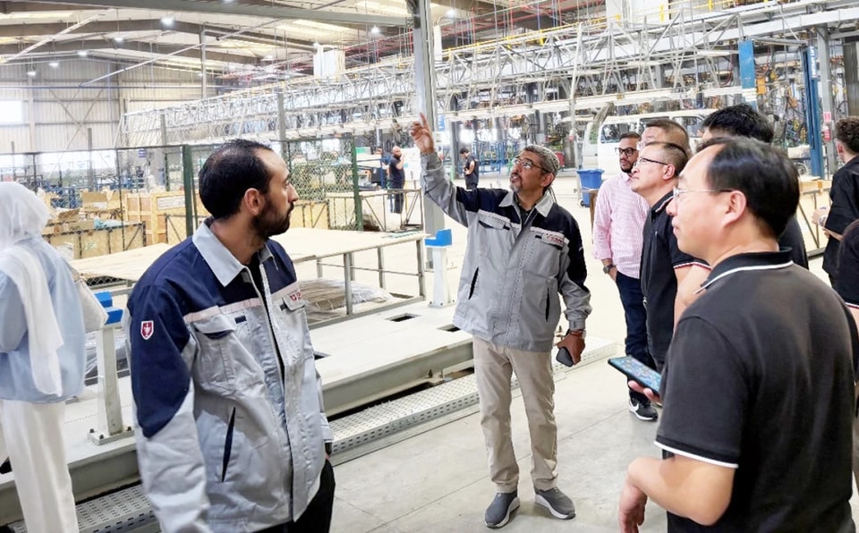 JINBEI acelera su proyecto CKD en Egipto