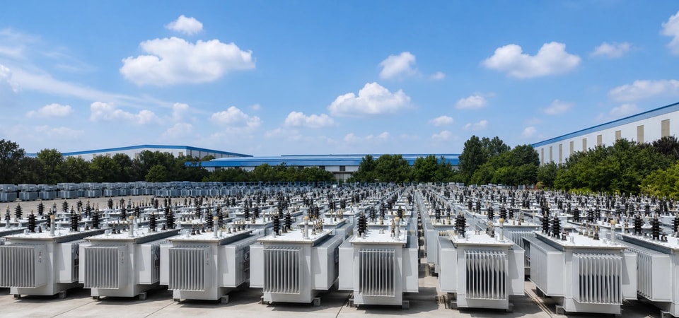 Zhongwei Electric transformer production workshop