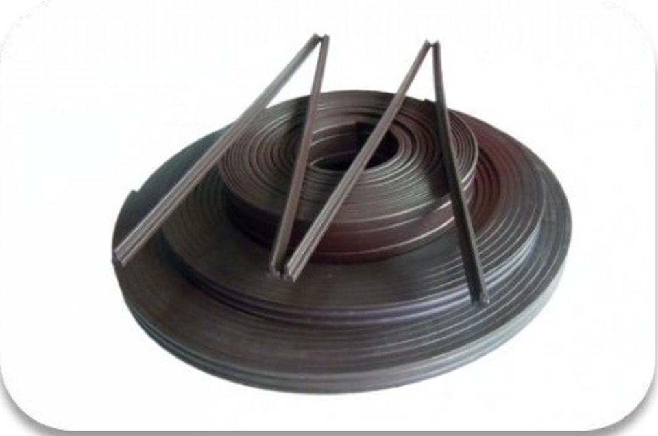 Door curtain strips