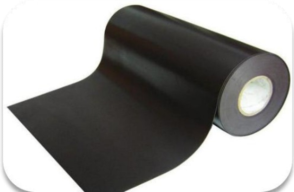 Rubber magnetic sheets