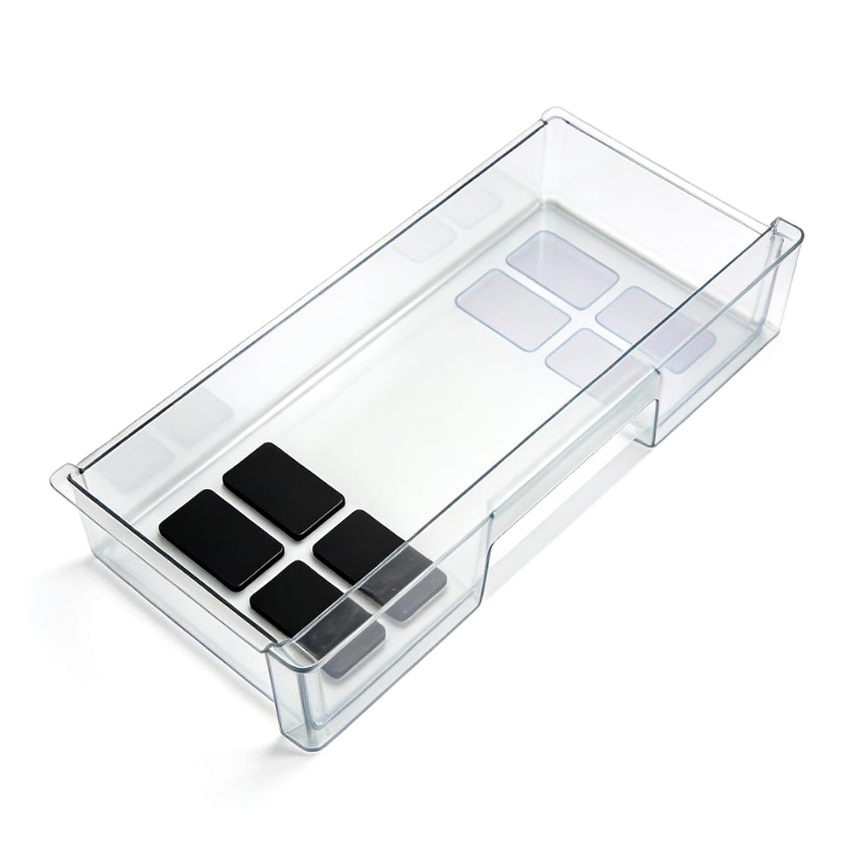 Rare-earth fresh-keeping magnetic sheets in a refrigerator crisper