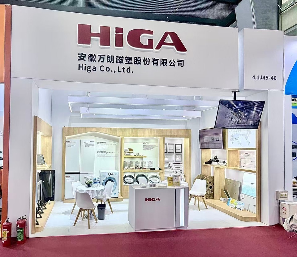 HIGA exhibition booth