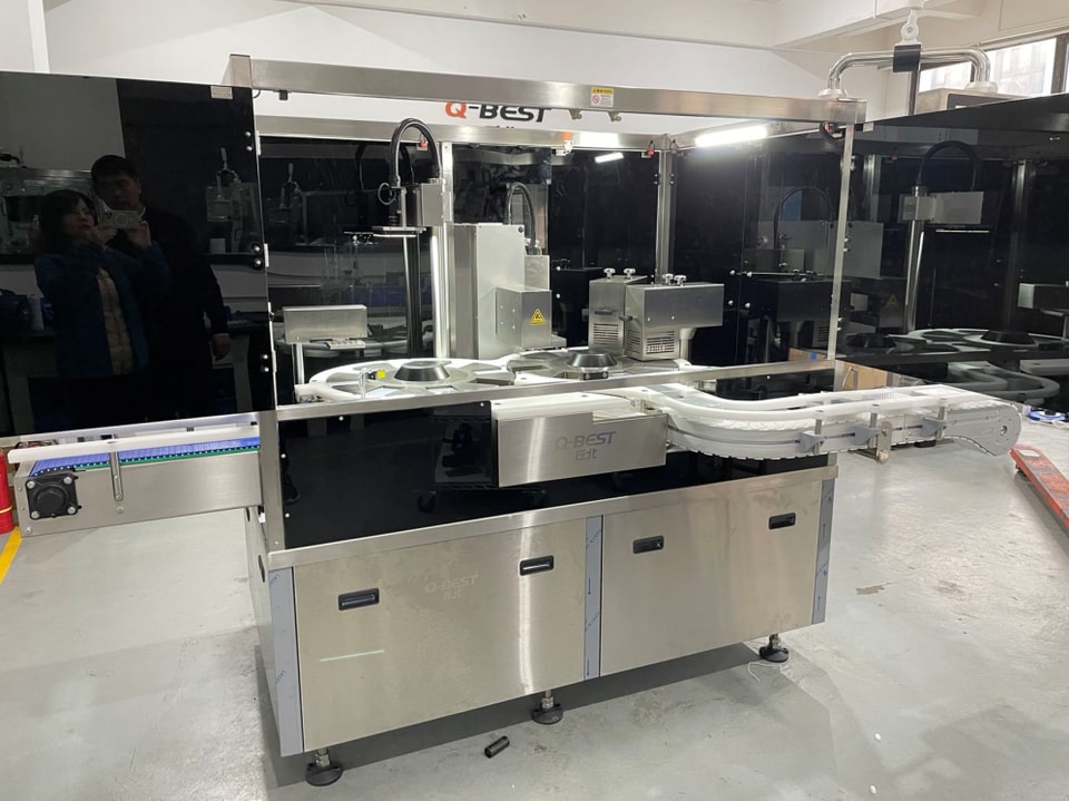 96-Well Plate Filling and Sealing Machine