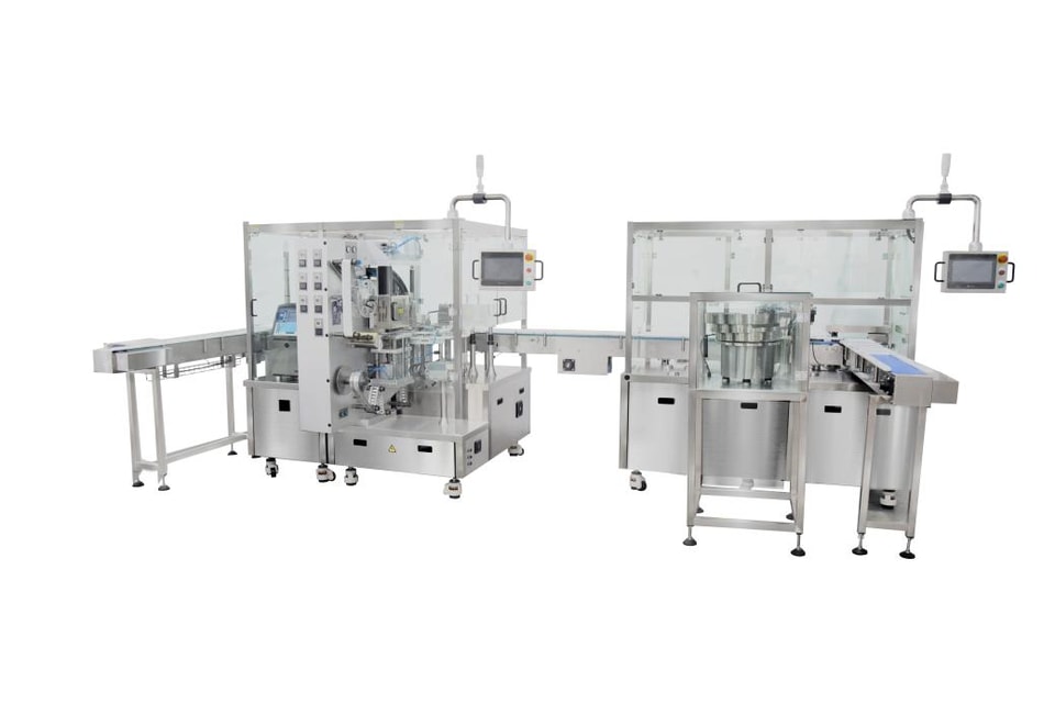 Q-BEST chemiluminescence reagent filling and sealing line