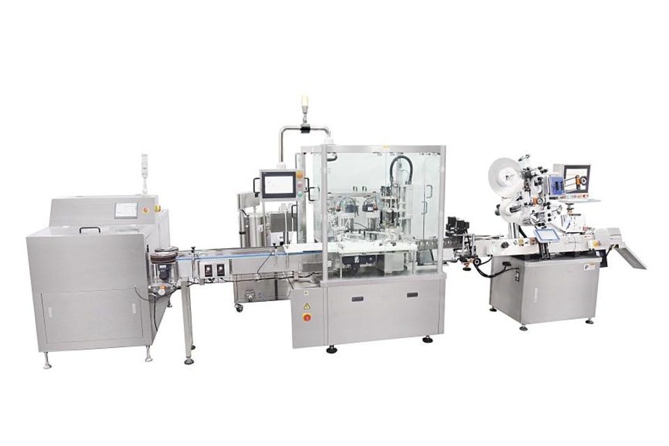 Round Bottle Liquid Filling Machine