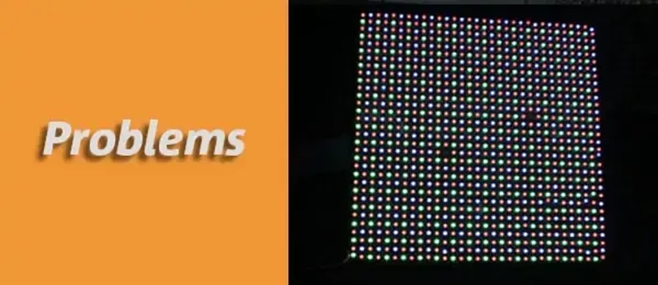 LEDスクリーンが故障したときの対処法