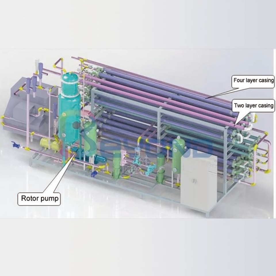 Sterilisator UHT tubular aseptik
