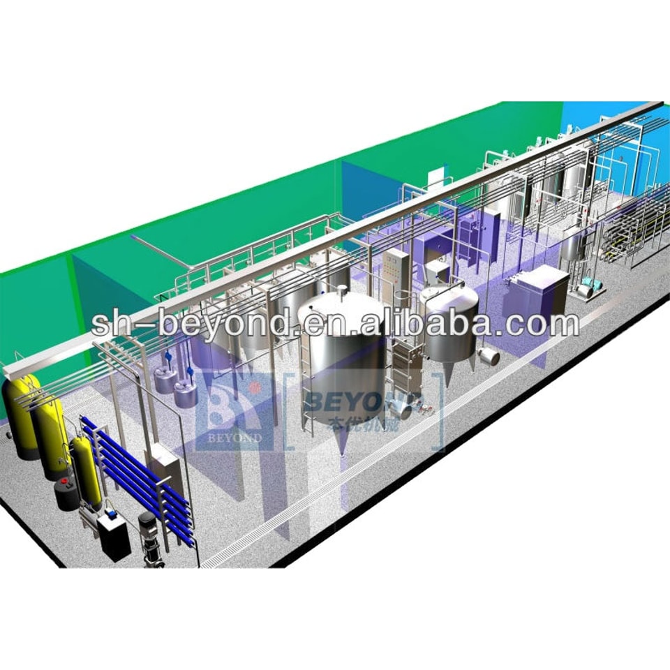 Desain lini pengolahan susu