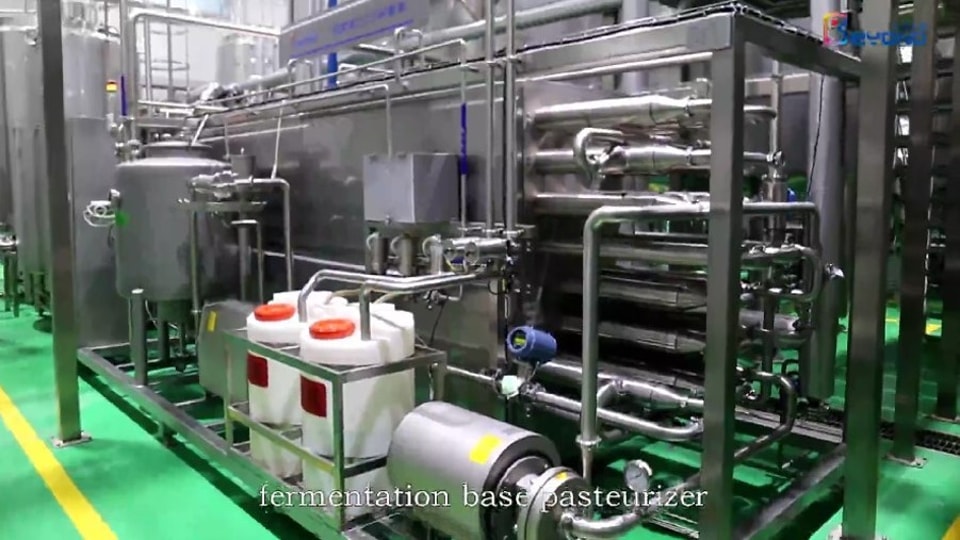 Sistem pencampuran minuman dan cairan oral serta pasteurisasi