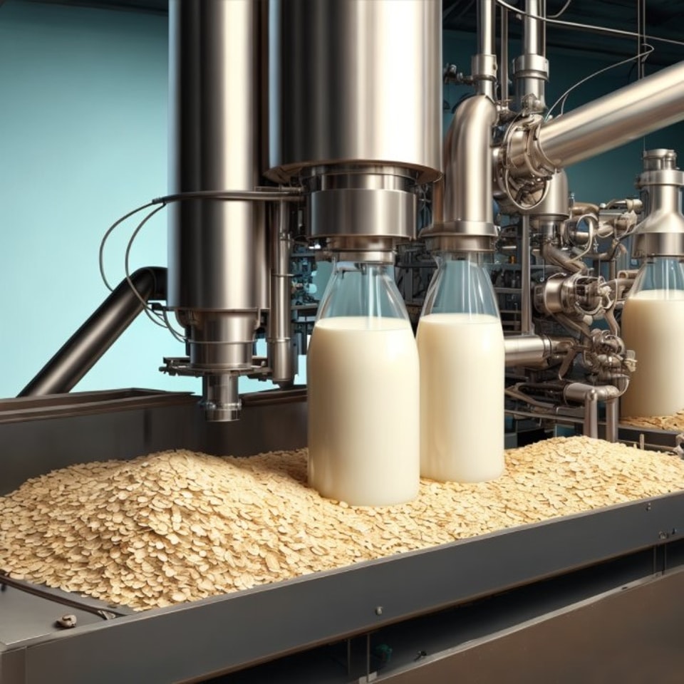 Teknologi Produksi dan Stabilitas Lini Pengolahan Susu Oat