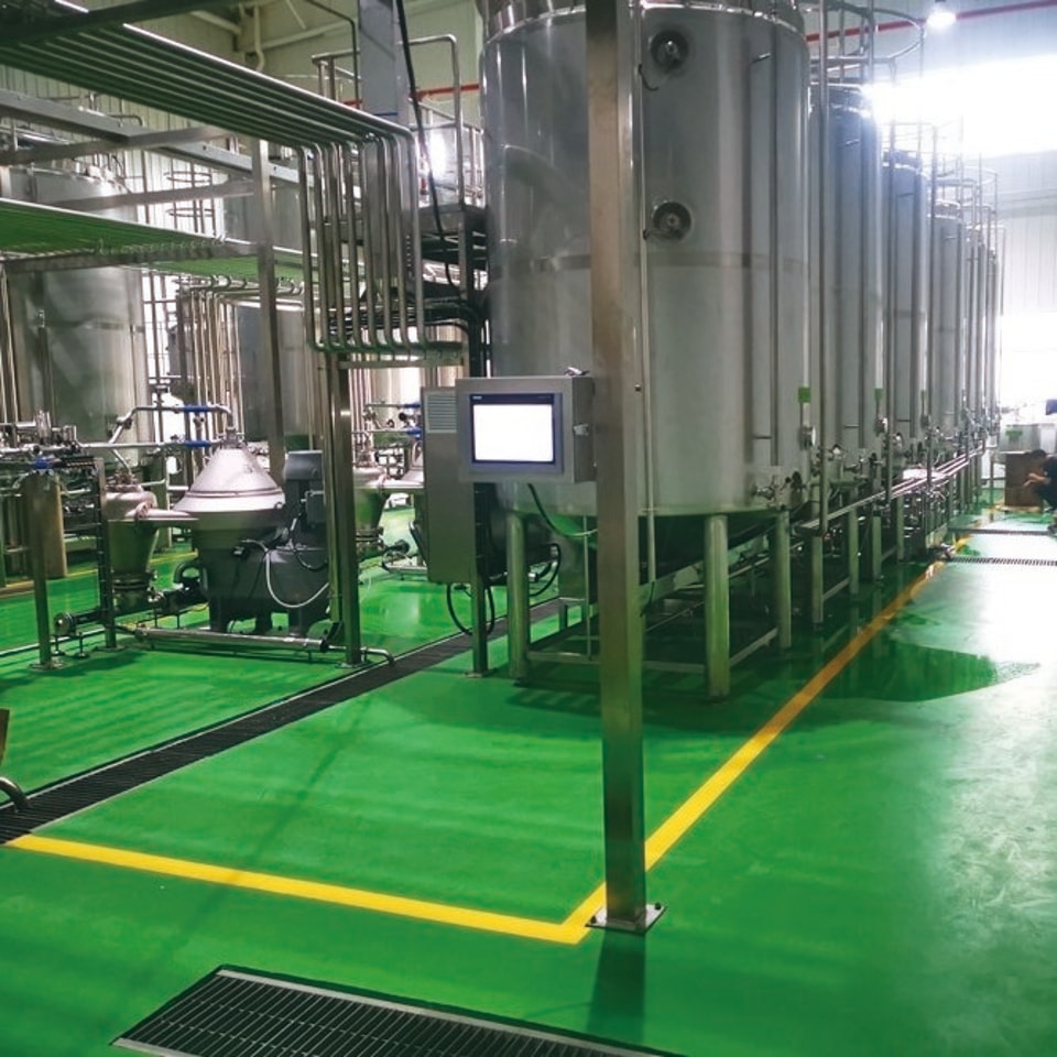Sistem CIP untuk industri makanan