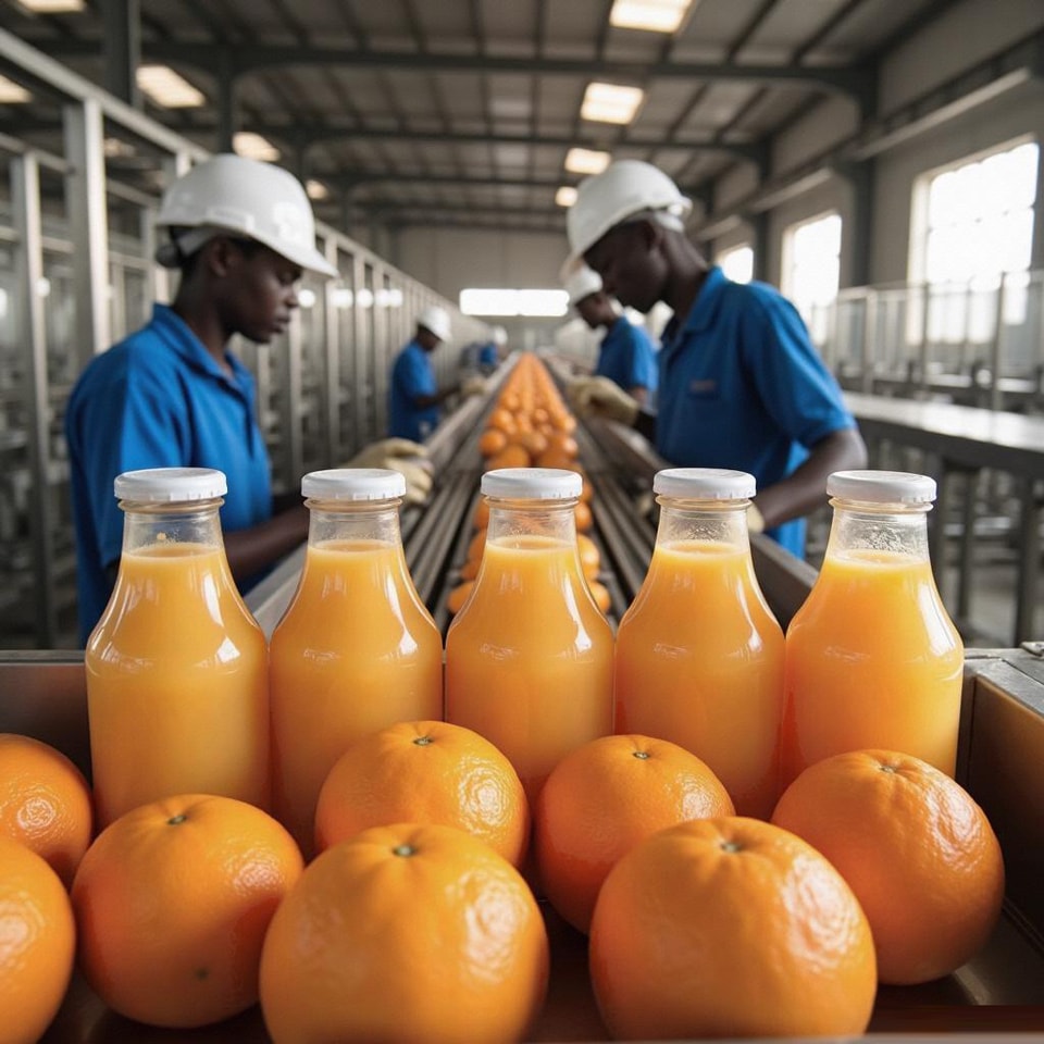 Manufaktur Jus Jeruk: Pasar yang Sedang Tumbuh di Afrika