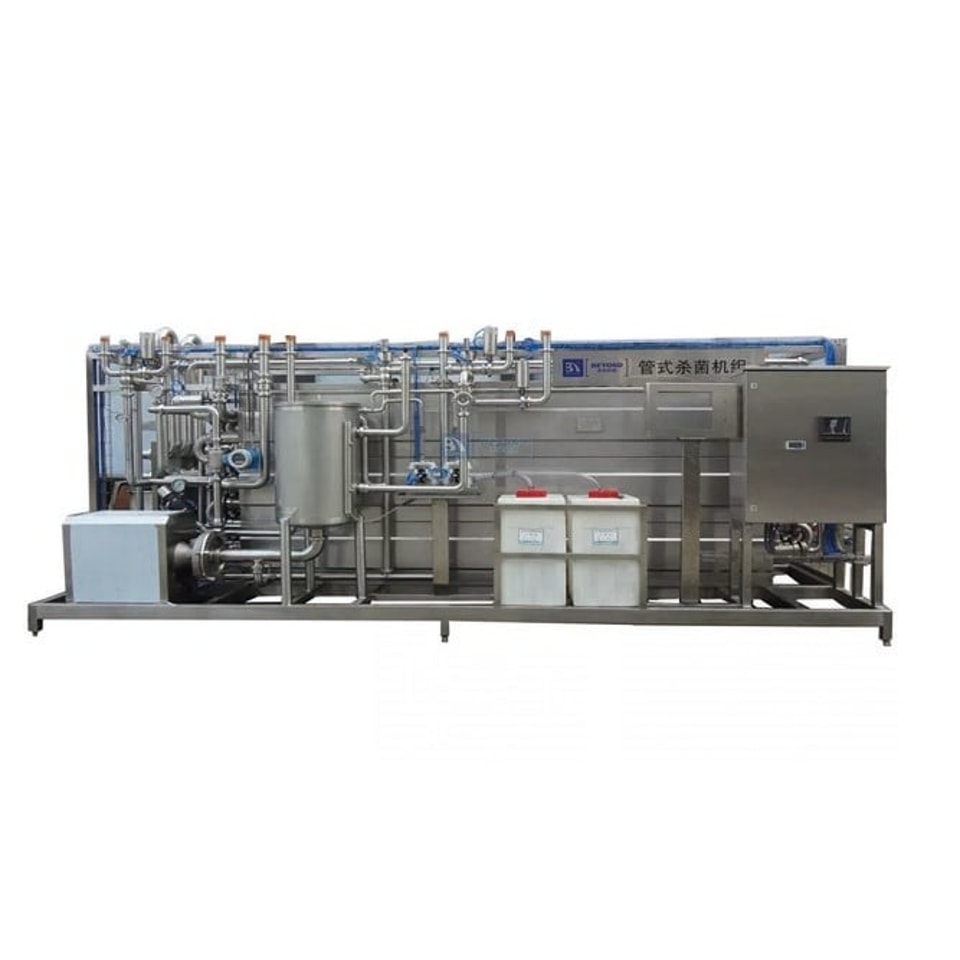 Sterilisator UHT Pengisian Panas Tubular