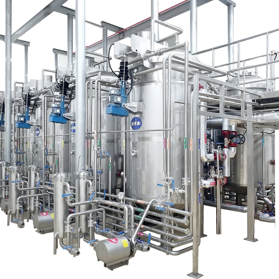 Lini Produksi Pengolahan Saus dan Brine