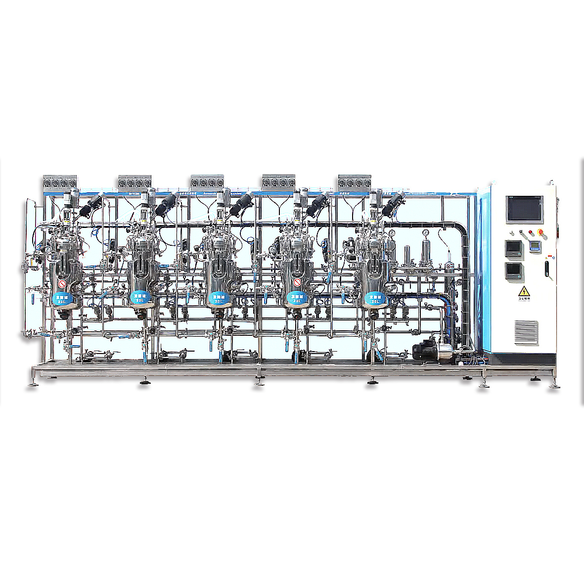 Sistem Fermentasi Eksperimental Multi-terkopel