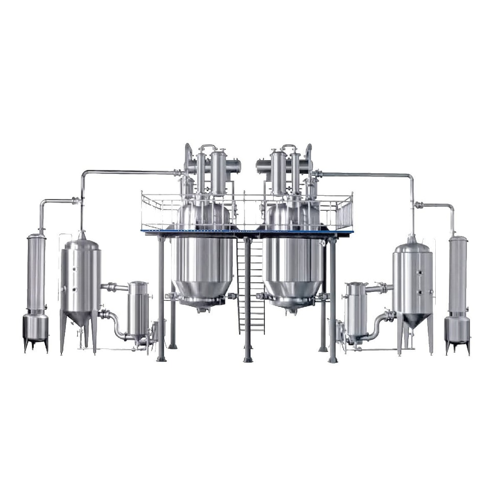Evaporator Ekstraksi Refluks Panas Formula Ganda