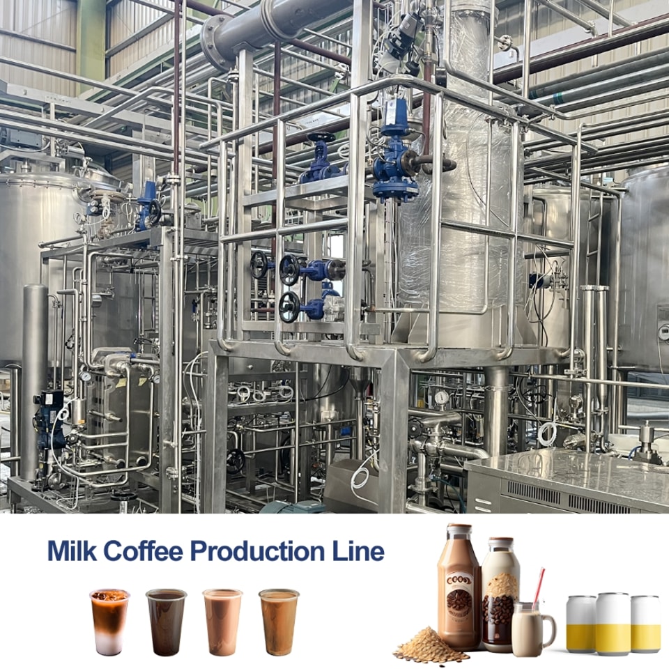 Lini produksi kopi susu