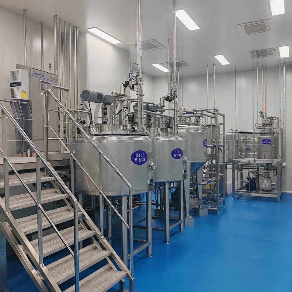 Proyek turnkey untuk lini produksi cairan oral