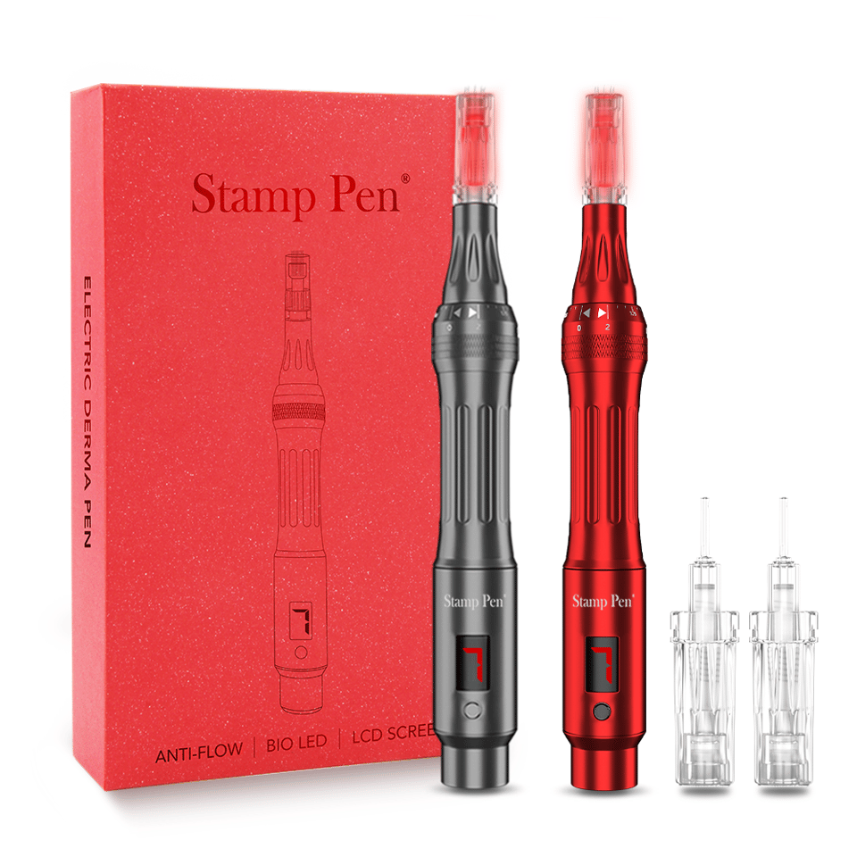 Thiết bị vi kim chạy điện, chống trào ngược, Dermapen LCD, liệu pháp LED
