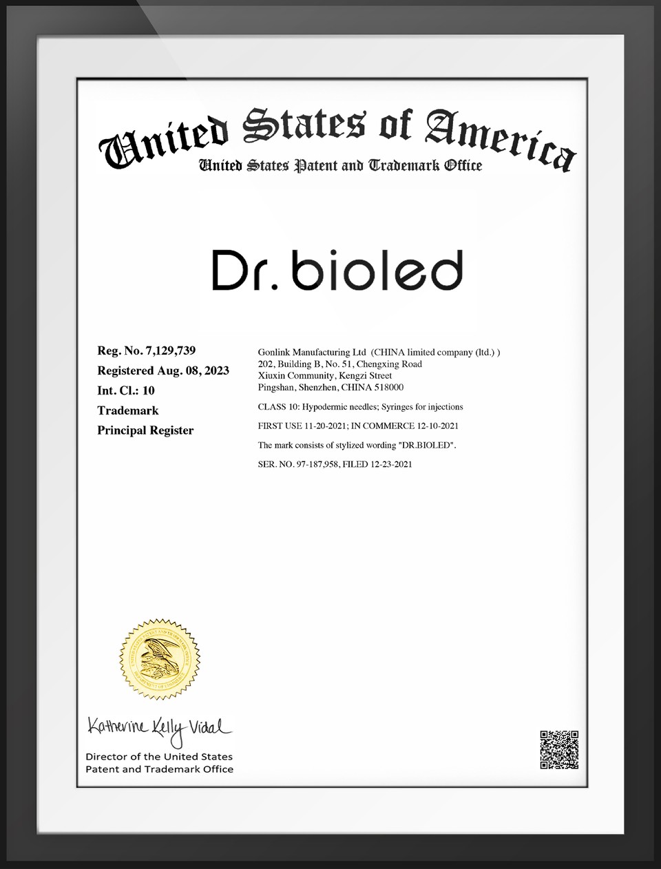 Dr. bioled (العلامة التجارية في الولايات المتحدة)