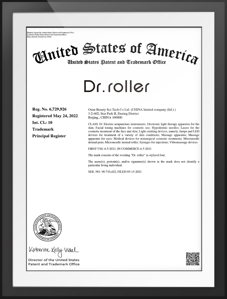 Dr. roller (العلامة التجارية في الولايات المتحدة)