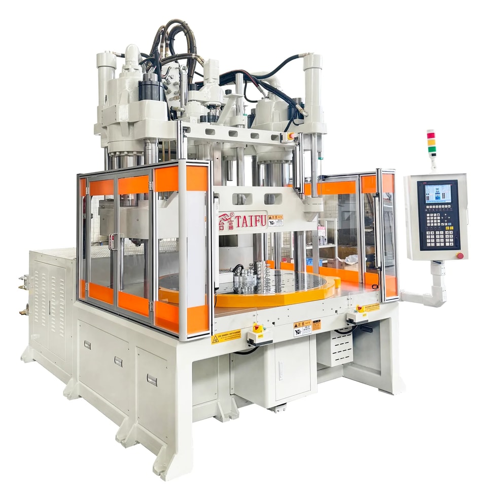 Ultra-Low Table Rotary Vertical Injection Molding Machine TFW4-120R2