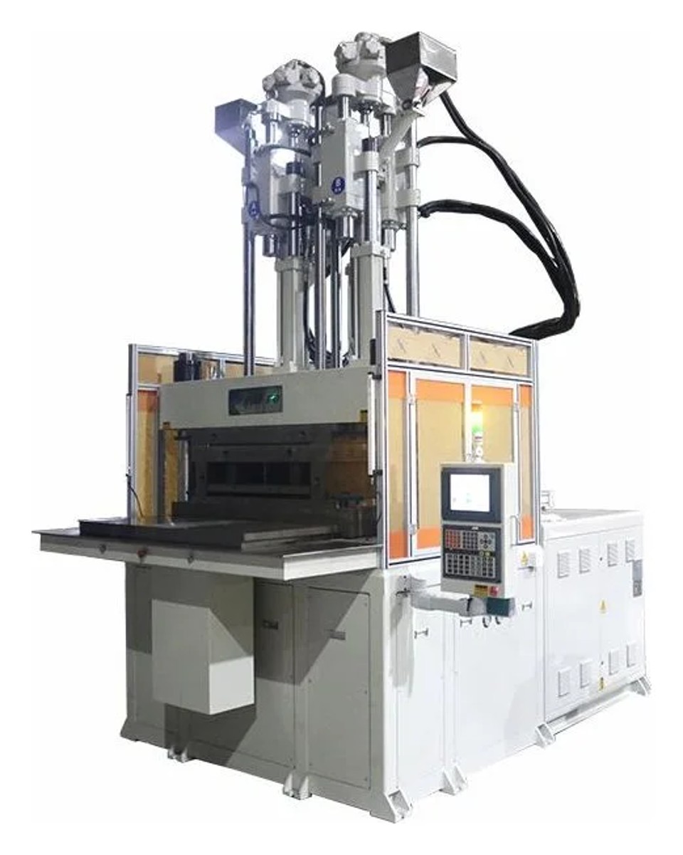 Two-Color Sliding Table Vertical Injection Molding Machine TFV4-120S-2C