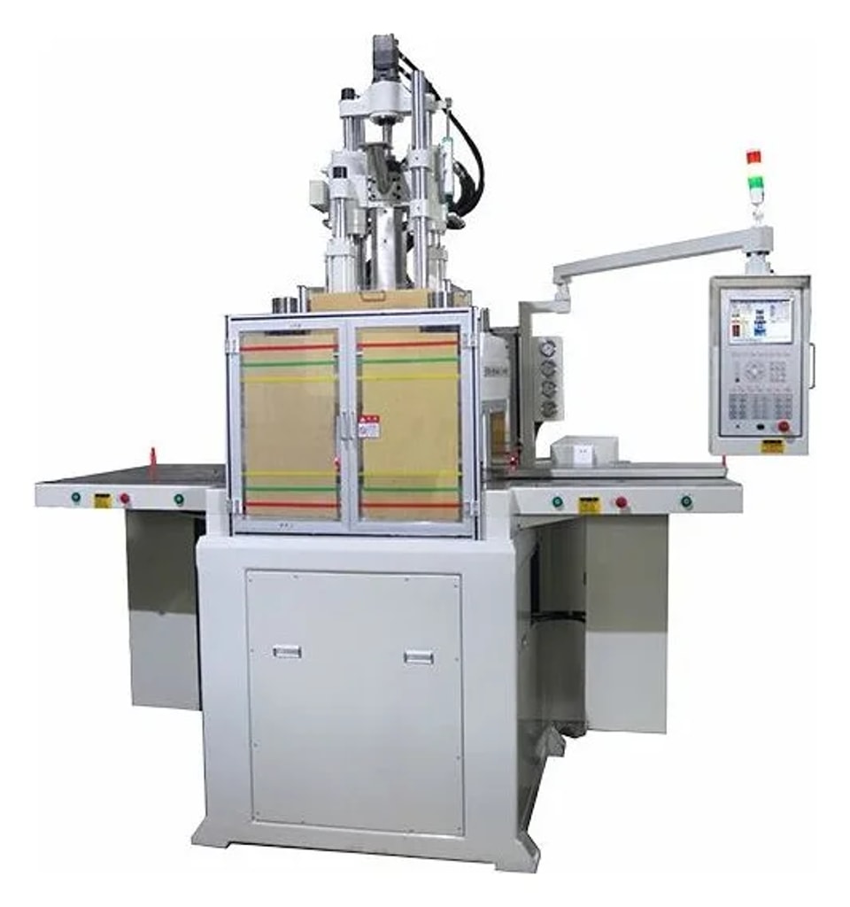 Double Sliding Table Vertical Injection Molding Machine TFV4-160SD