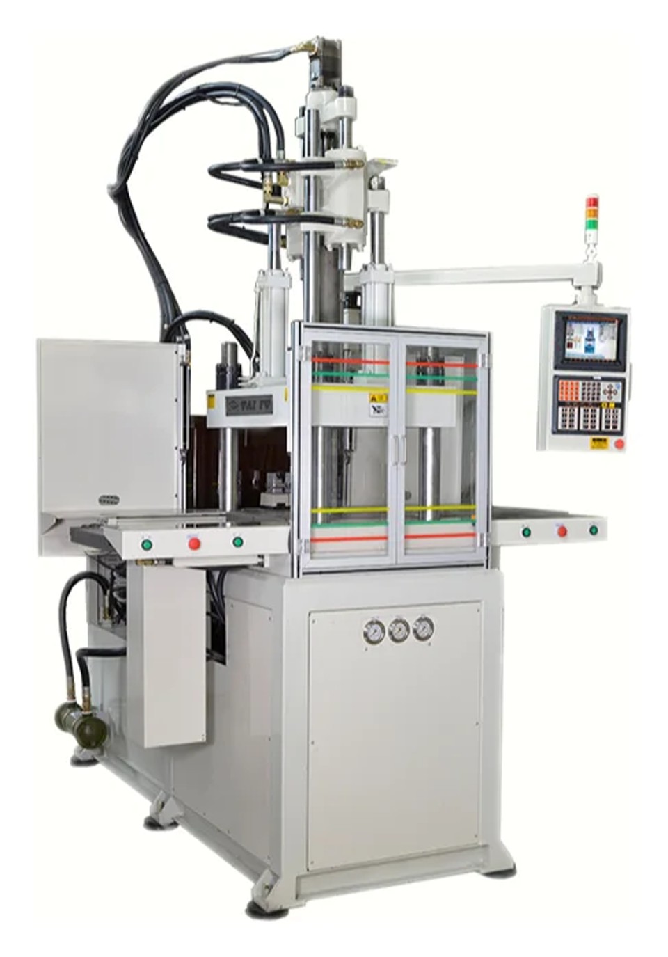 Double Sliding Table Vertical Injection Molding Machine TFV4-120SD
