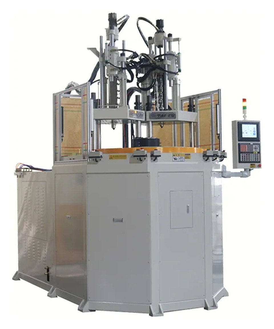 Split-Type Two-Color Rotary Vertical Injection Molding Machine TFV4-120R3-2C