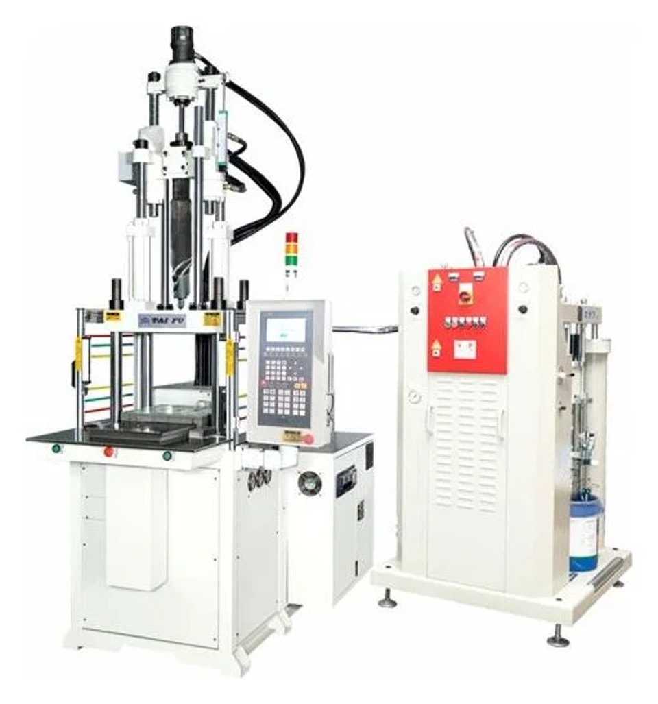 Single Sliding Table LSR Vertical Injection Molding Machine TFV4-85S-LSR