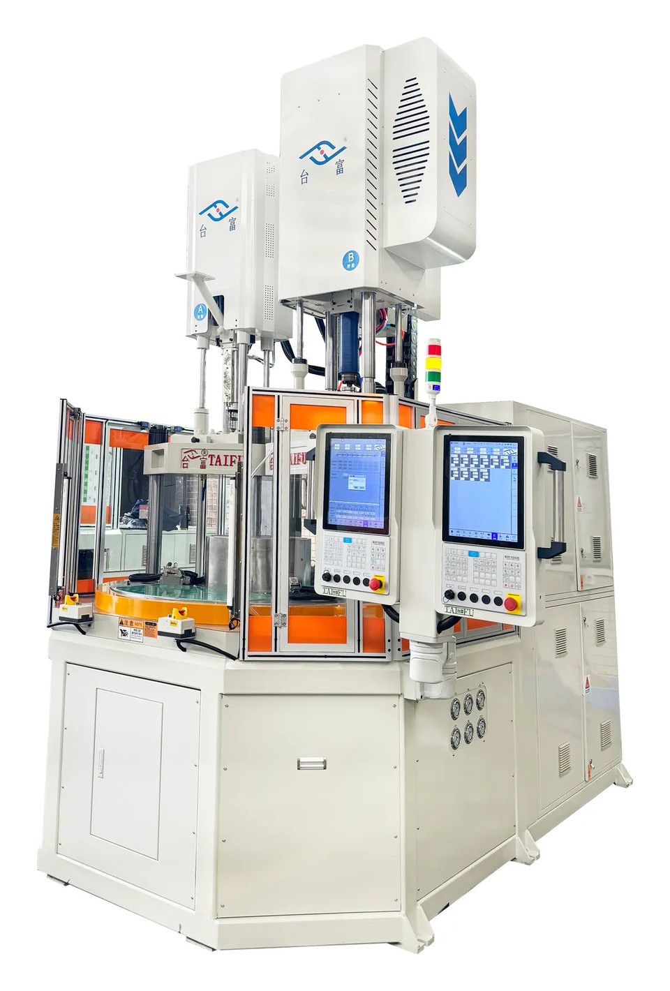 Two-Color Liquid Silicone (LSR) Vertical Injection Molding Machine TFYDV6-170R3-2C-LSR