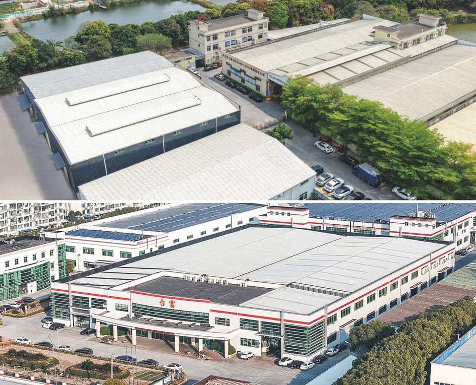 TAIFU plants in Dongguan and Kunshan