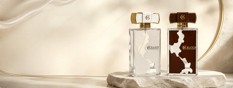 Flacons de parfum décorés sur mesure par GRAND COSMETIC PACKING