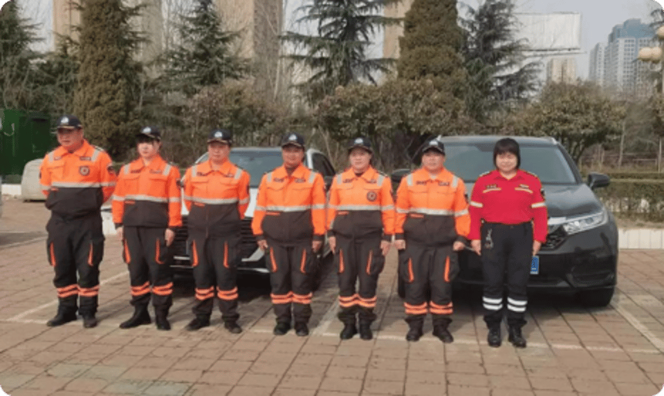 Unmanned Area Rescue Scene of Shandong Off-road e-Tribe Emergency Rescue Team