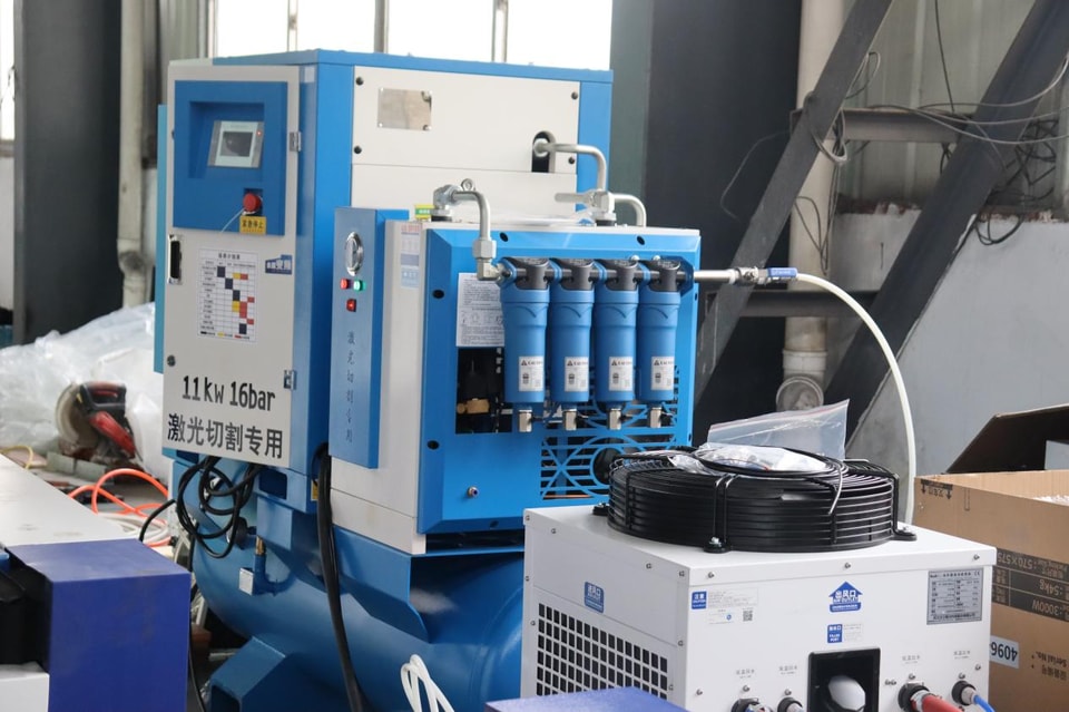 How to Carry Out Standard Maintenance for JUGAO Laser Cutting Machine Special Air Compressor